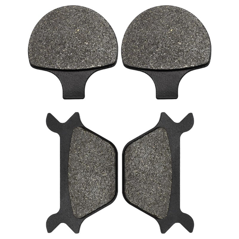 ZICOO Front & Rear Brake Pads for Harley Davidson Softail, Heritage Softail, Fatboy, Heritage Springer, Sportster 1200 883 Dyna Super Wide Glide Night Train Low Rider 1988-1999 - Image 3